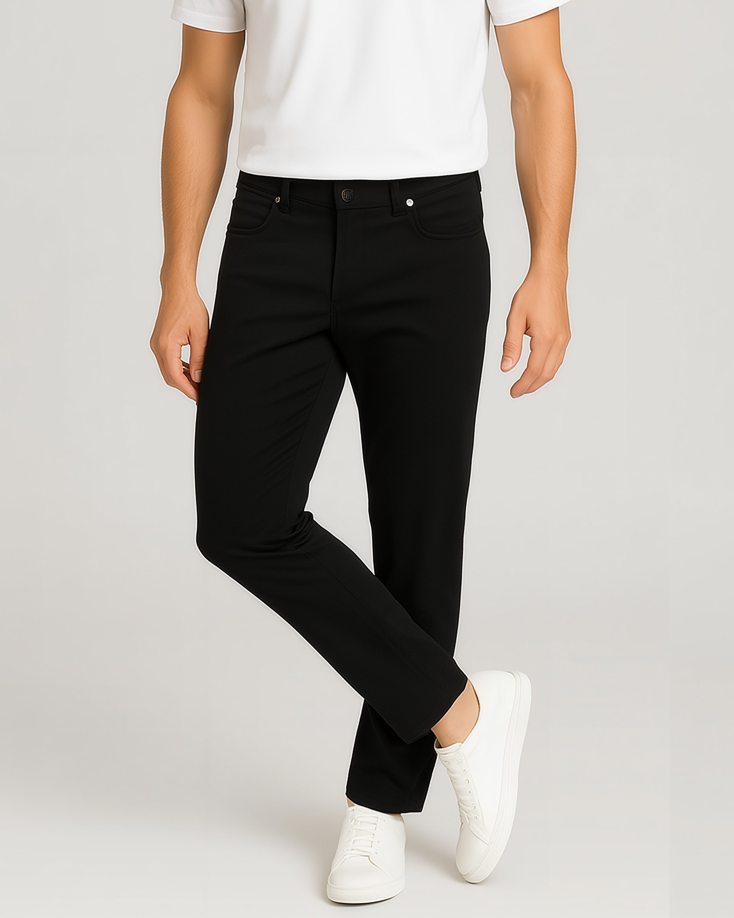 The Black Venture 5 Pocket Pants – Freecastle