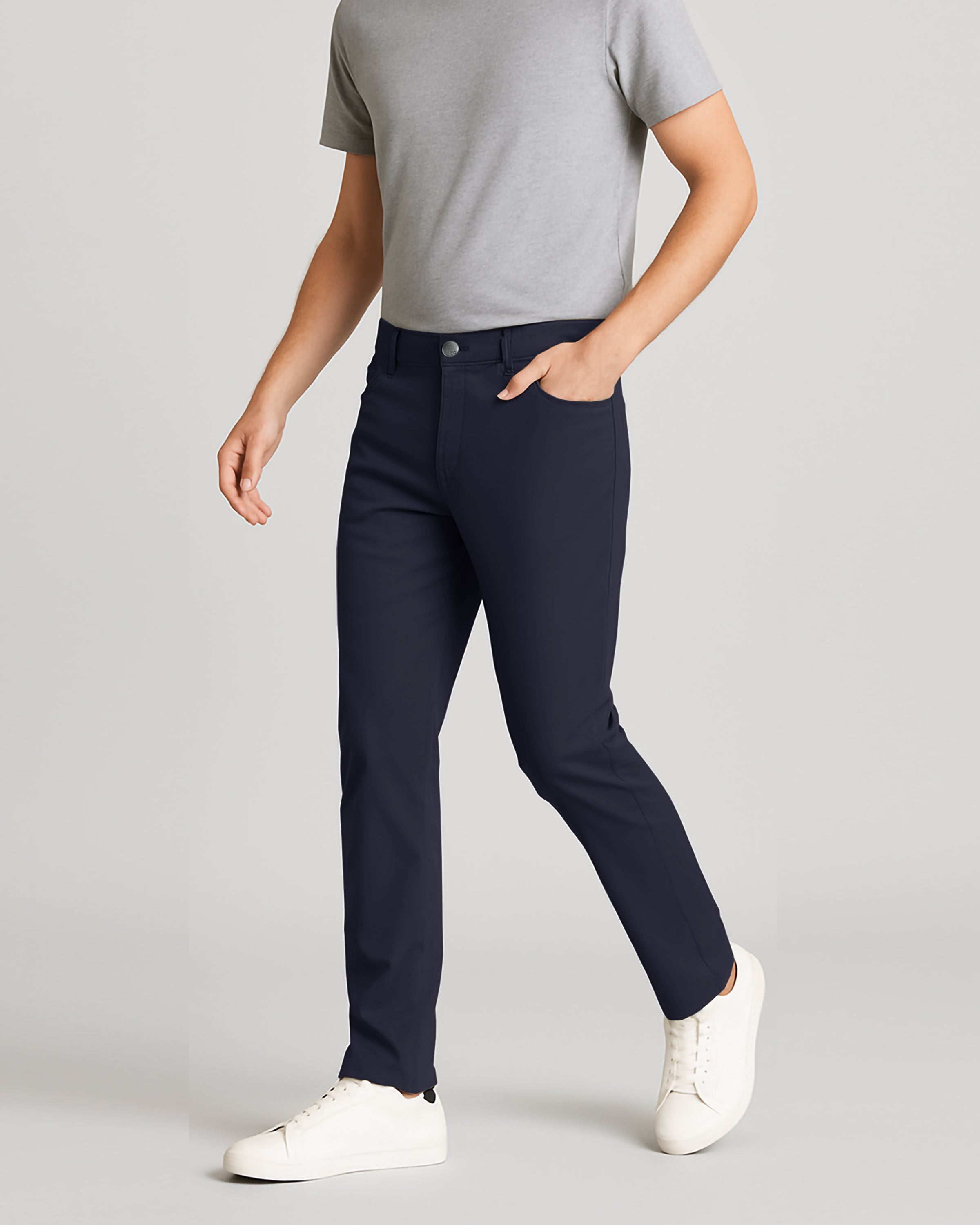 The Navy Venture 5 Pocket Pants – Freecastle