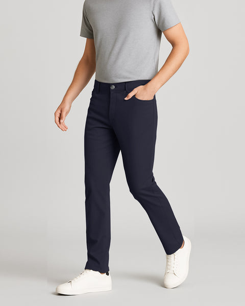 The Navy Venture 5 Pocket Pants – Freecastle